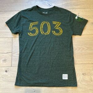 Portland Timbers Mens Retro Brand Tee Size Small